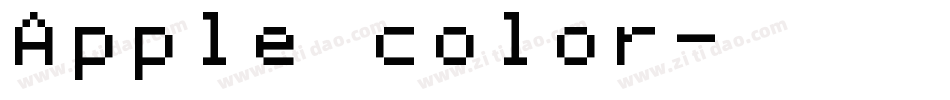 Apple color字体转换